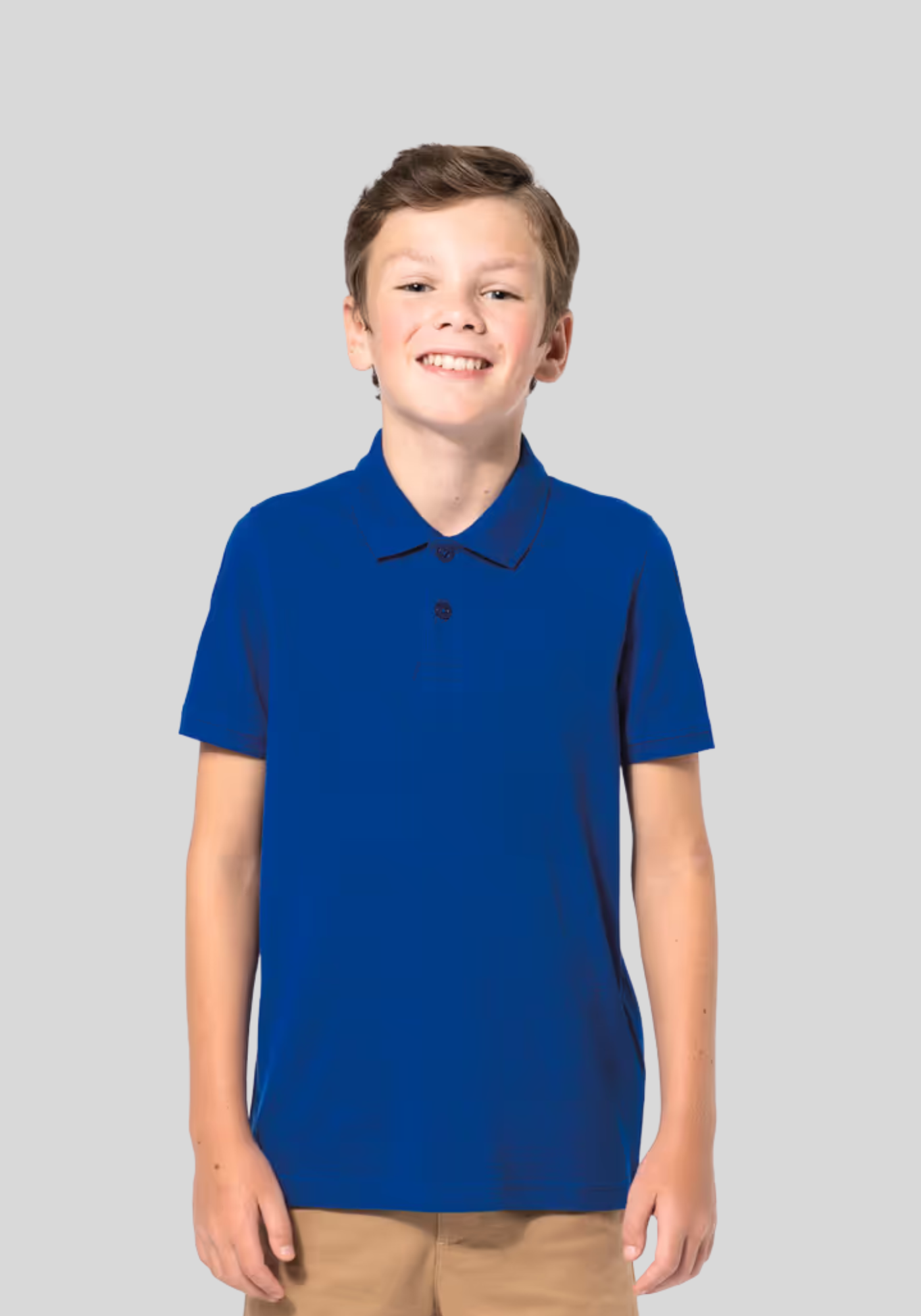 Kinderpolo met korte mouwen