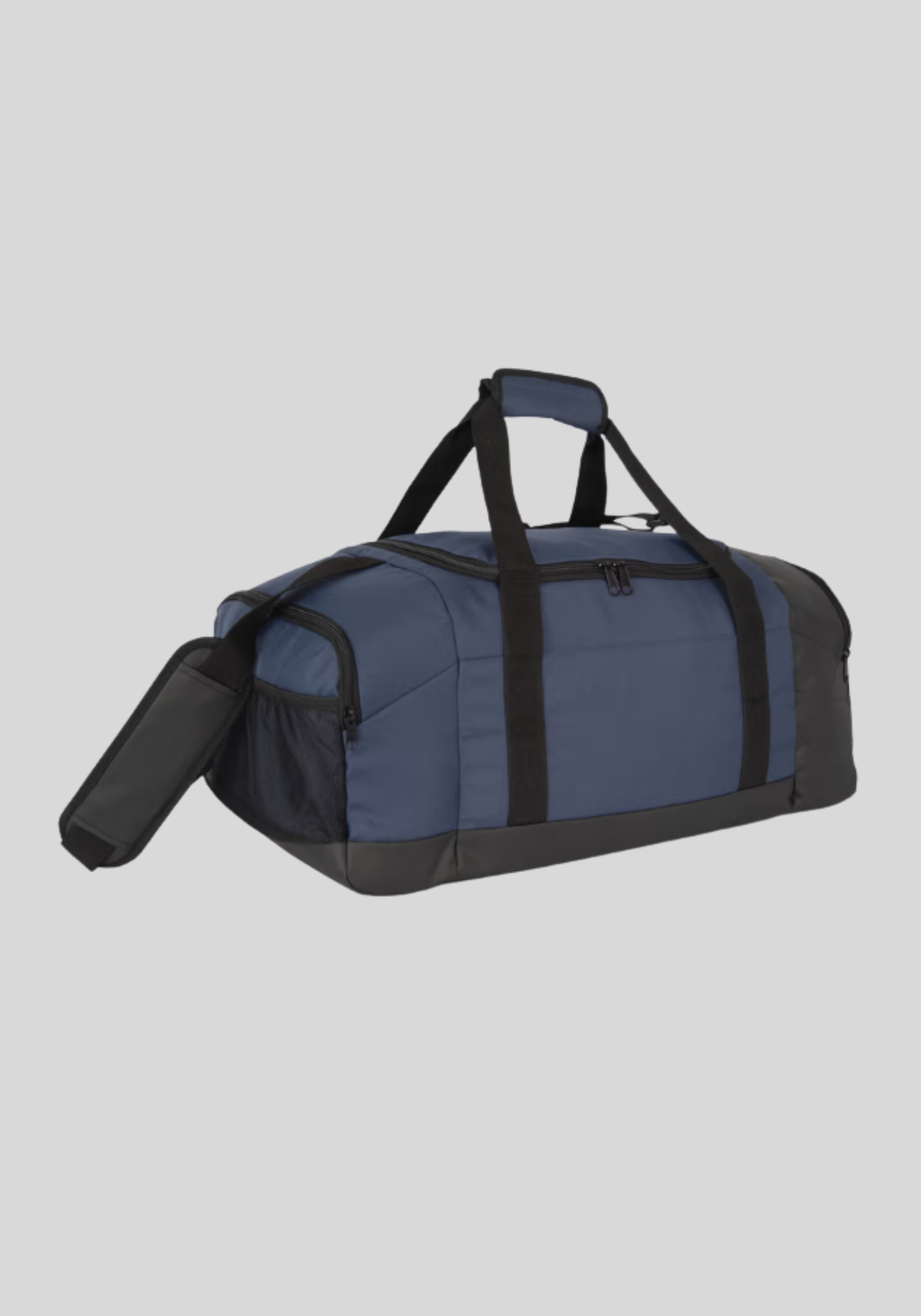 Gerecycleerde sporttas met dubbel zijvak