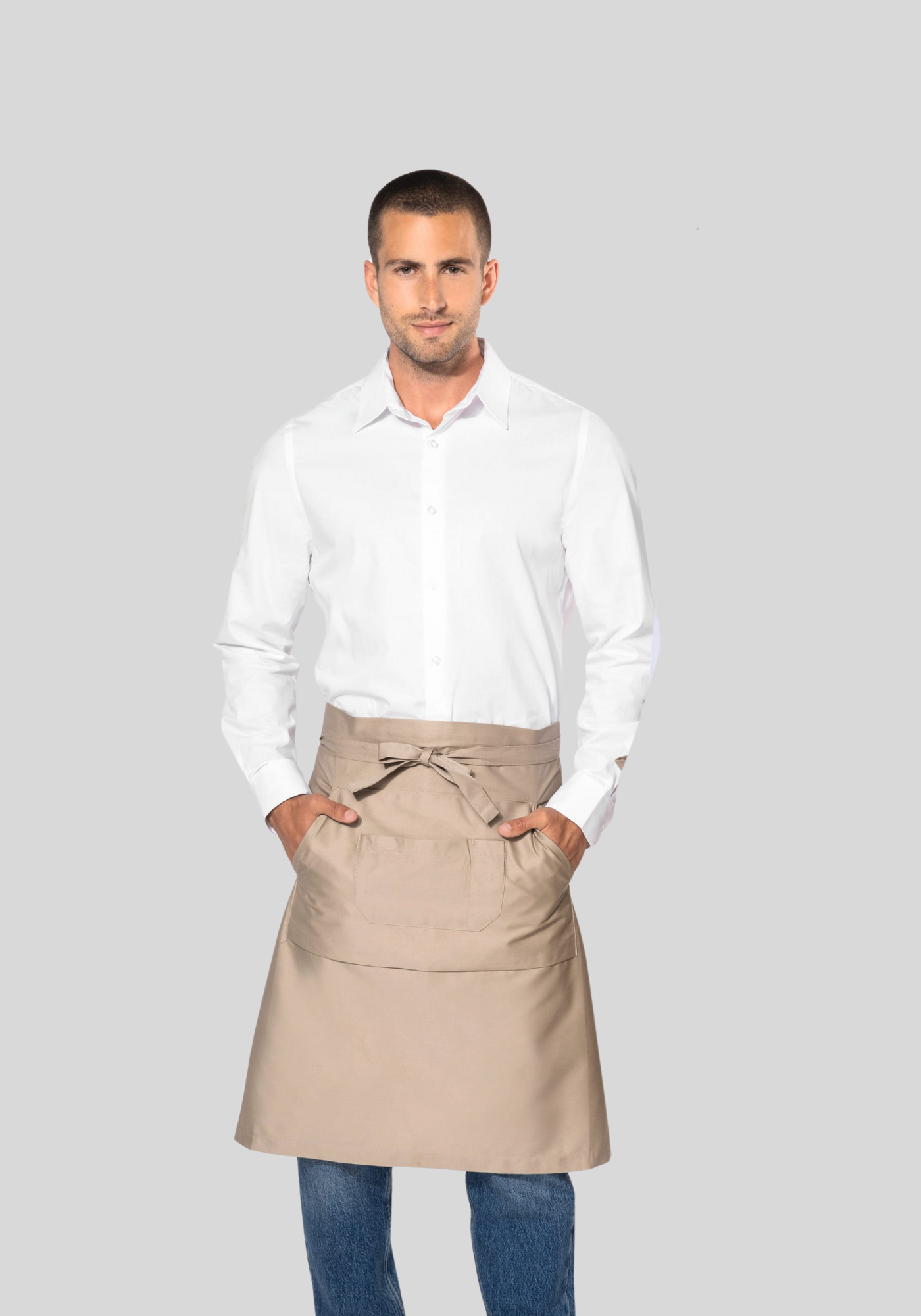 Polykatoen lang schort