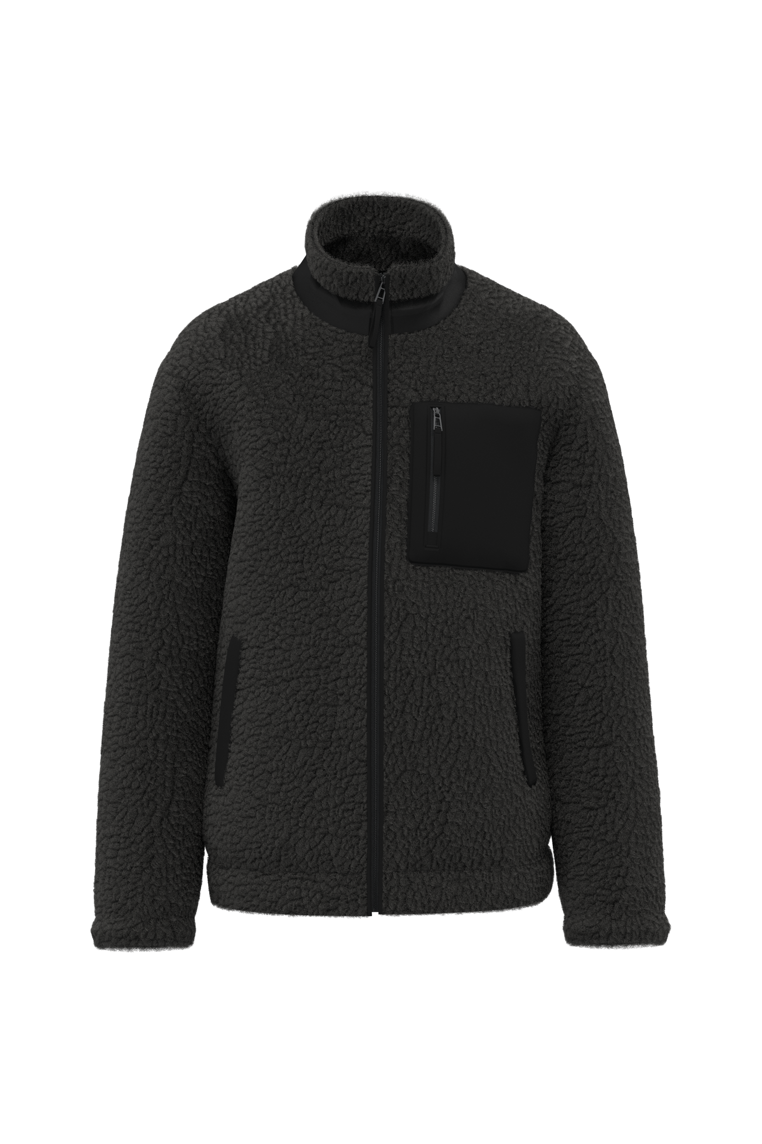 Ecologisch uniseks sherpa jasje