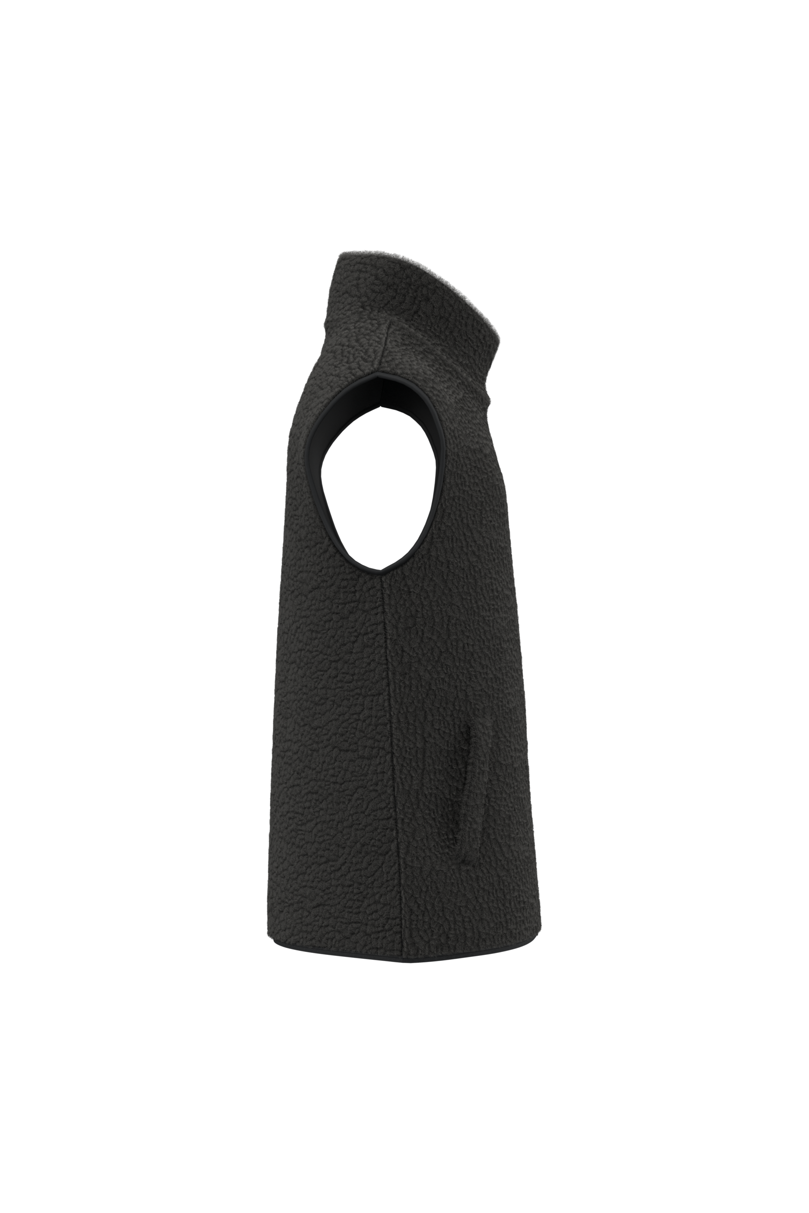 Mouwloos sherpa herenjasje