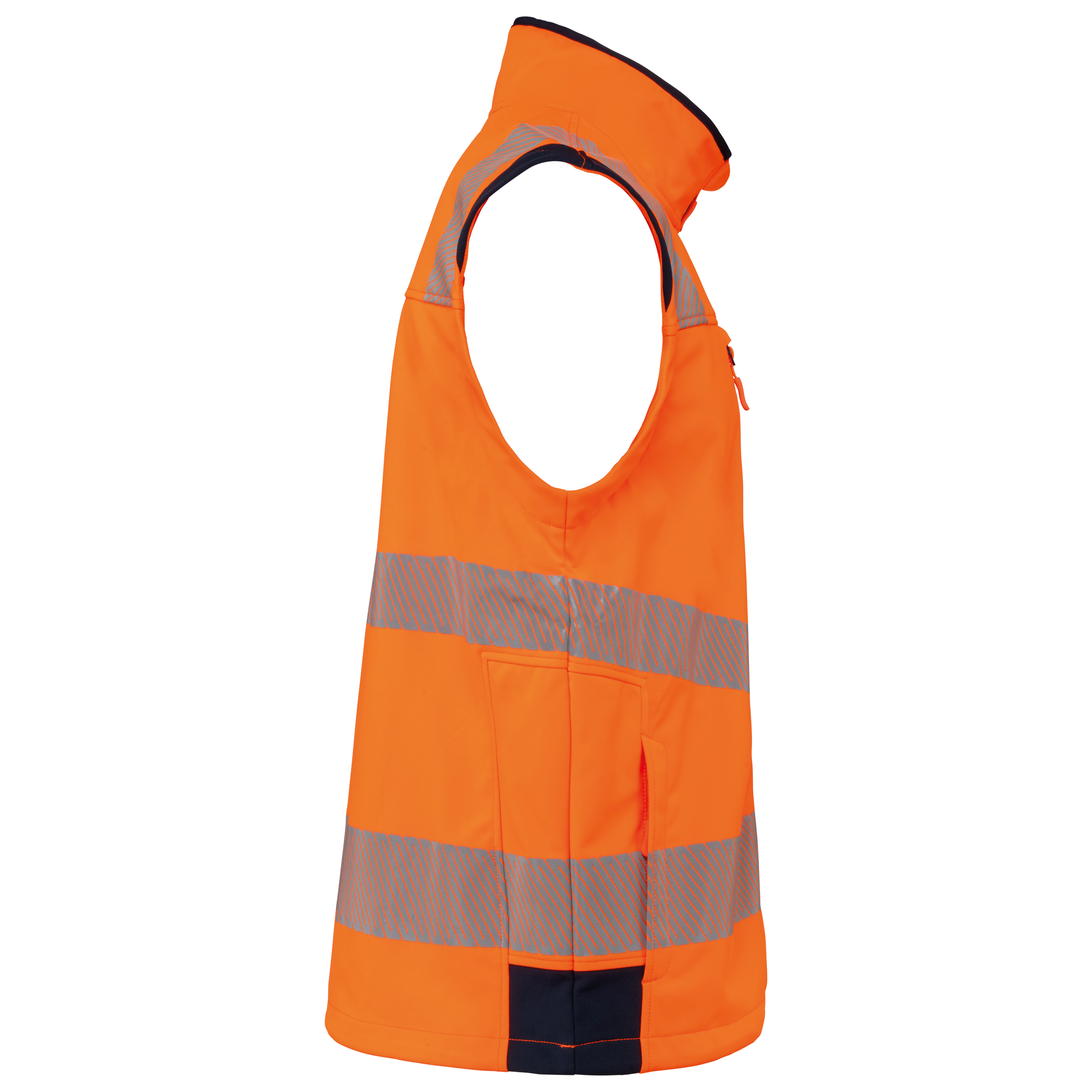 Gerecycled softshell met afneembare mouwen