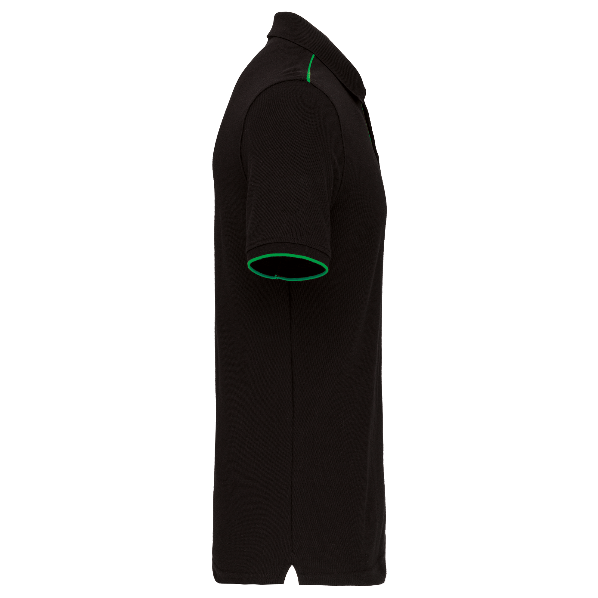 Contrasterende polo Day To Day korte mouwen