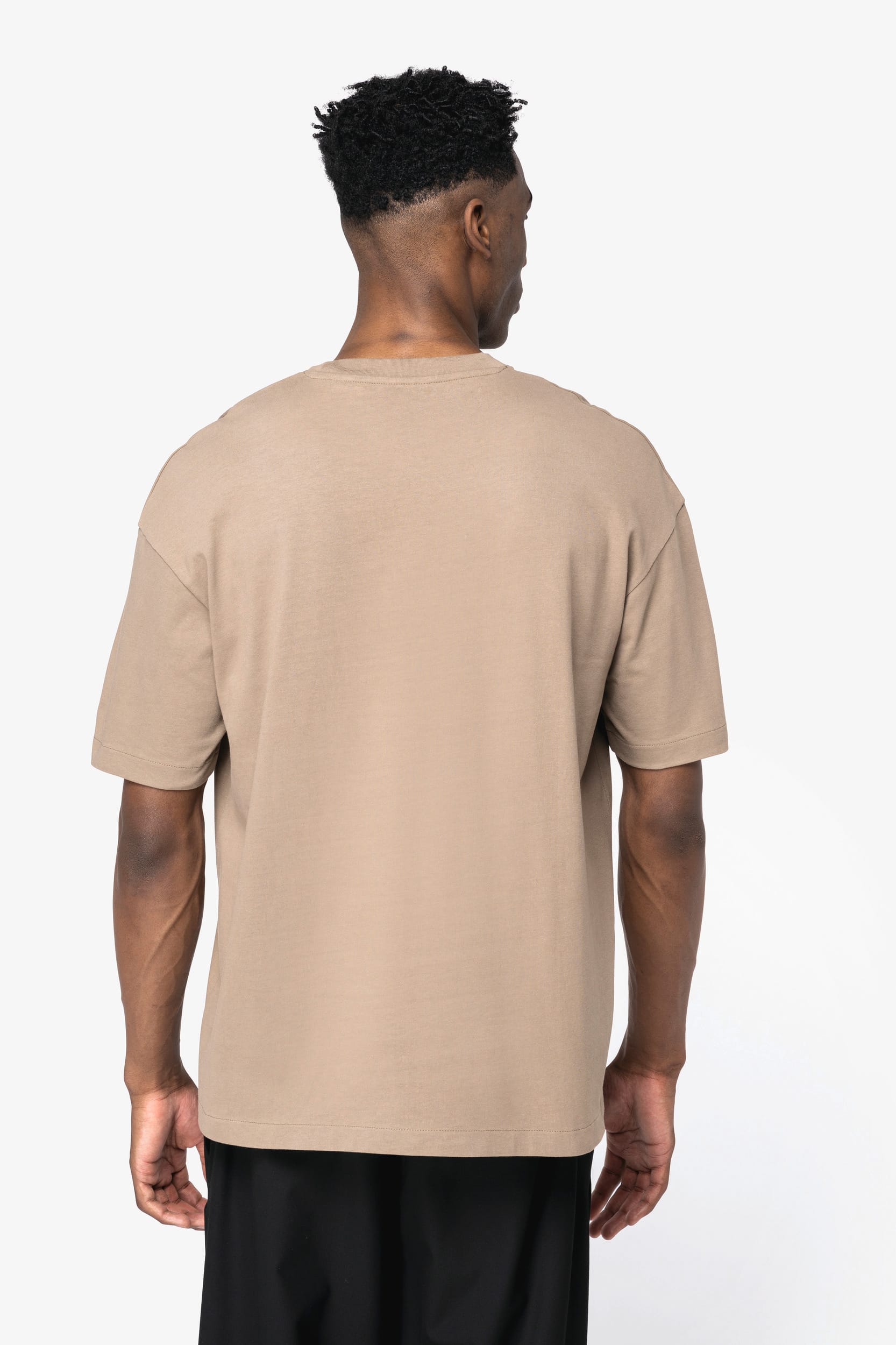Ecologisch oversized heren-T-shirt