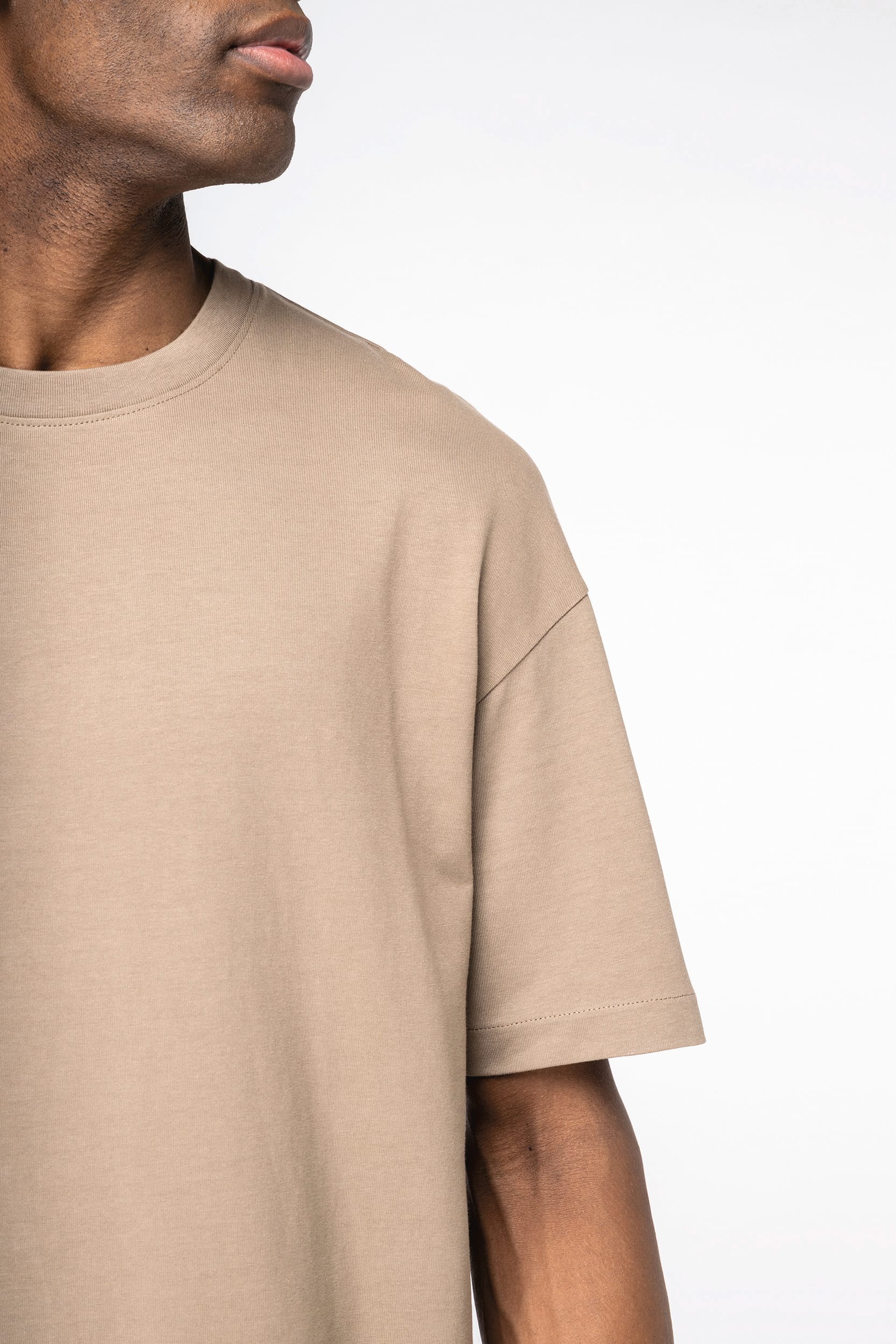 Ecologisch oversized heren-T-shirt