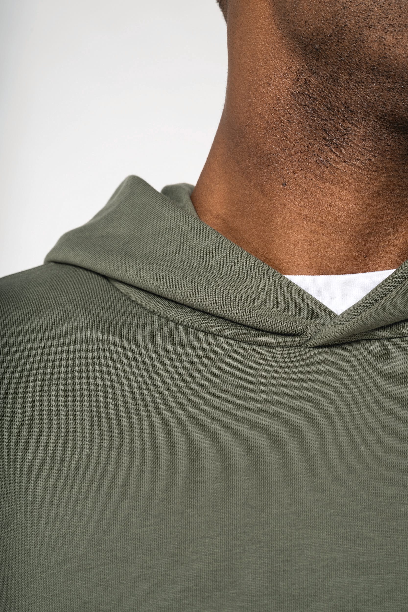 Ecologische uniseks oversized sweater met capuchon