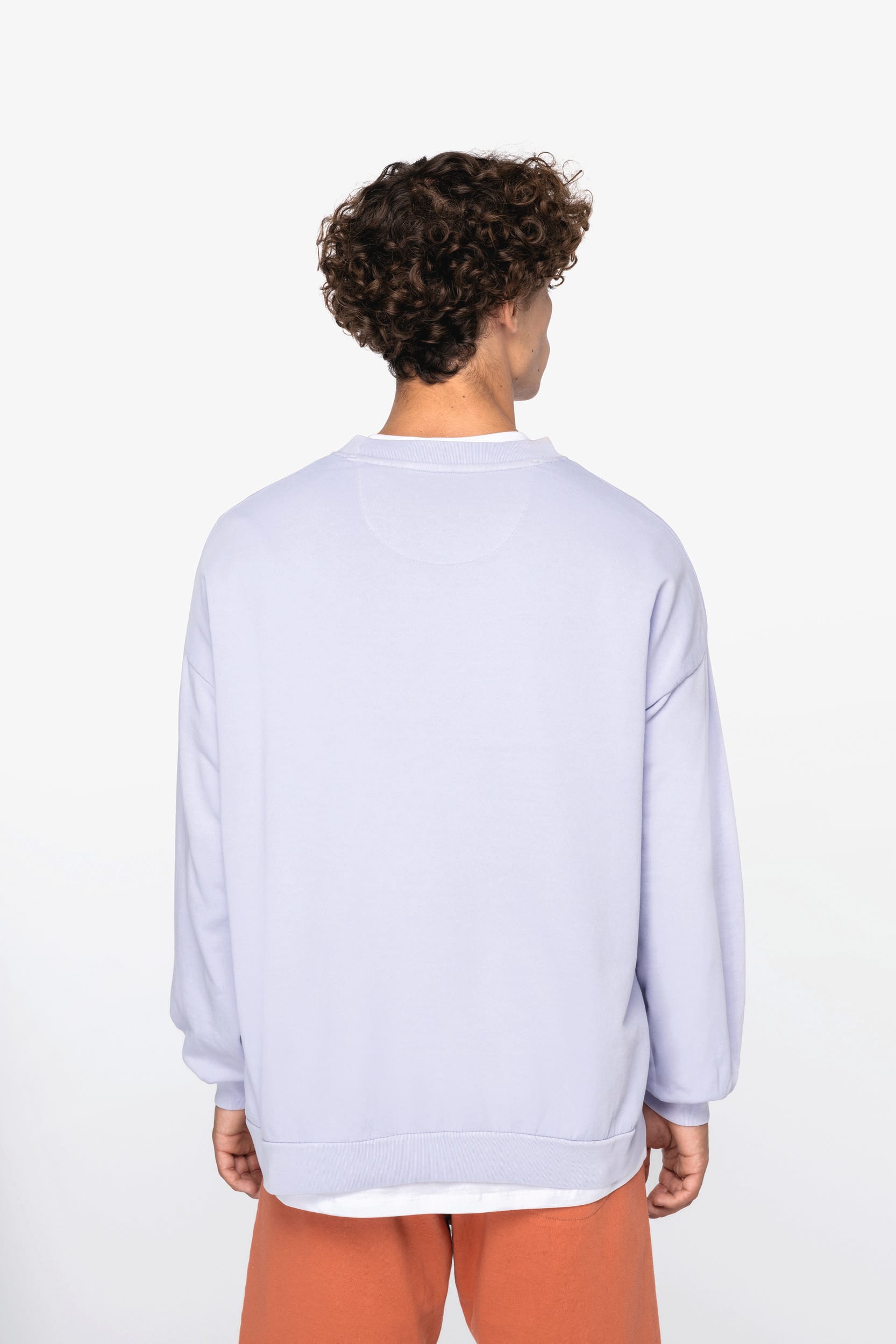 Ecologische oversized uniseks sweater French Terry