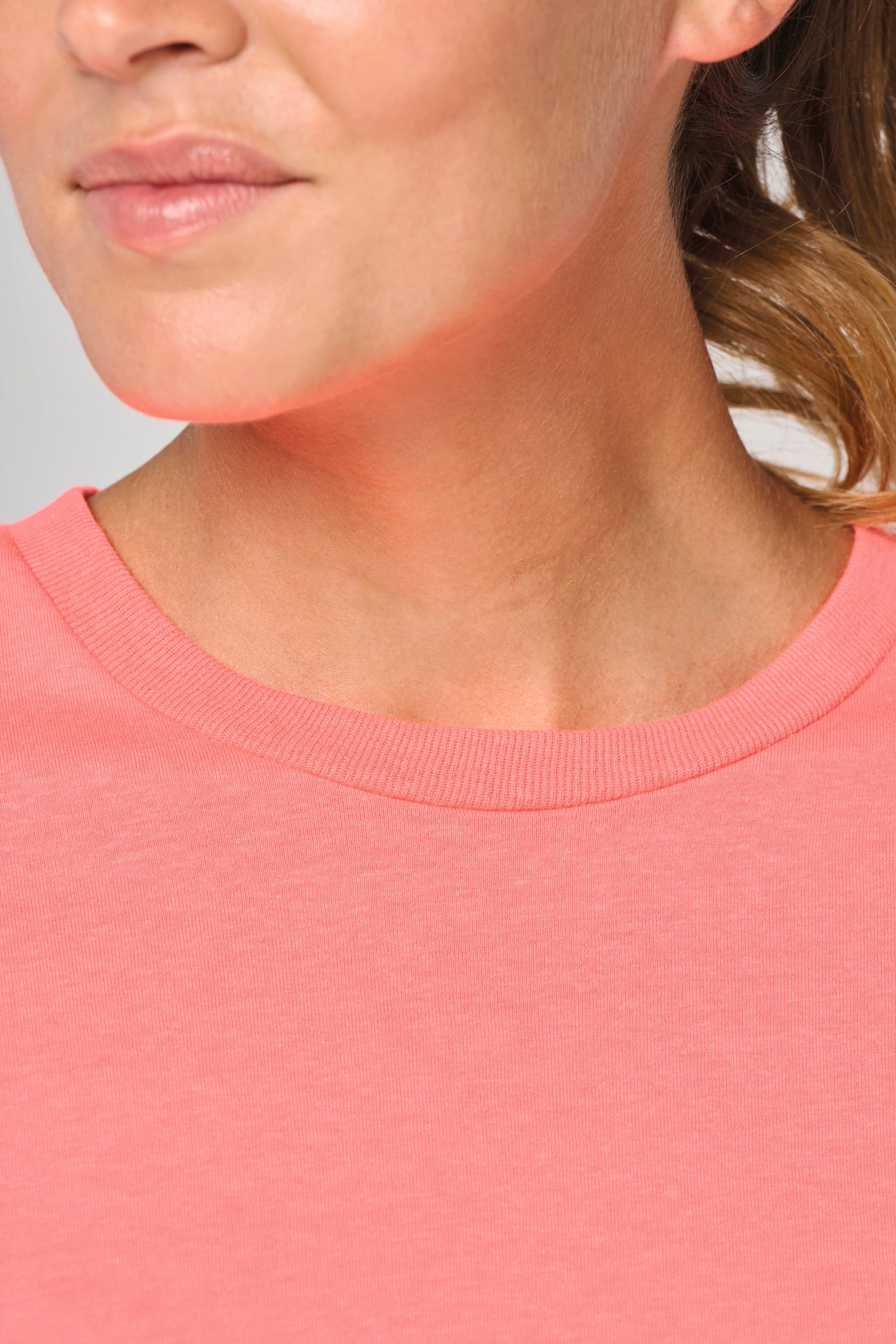 Triblend dames croptop