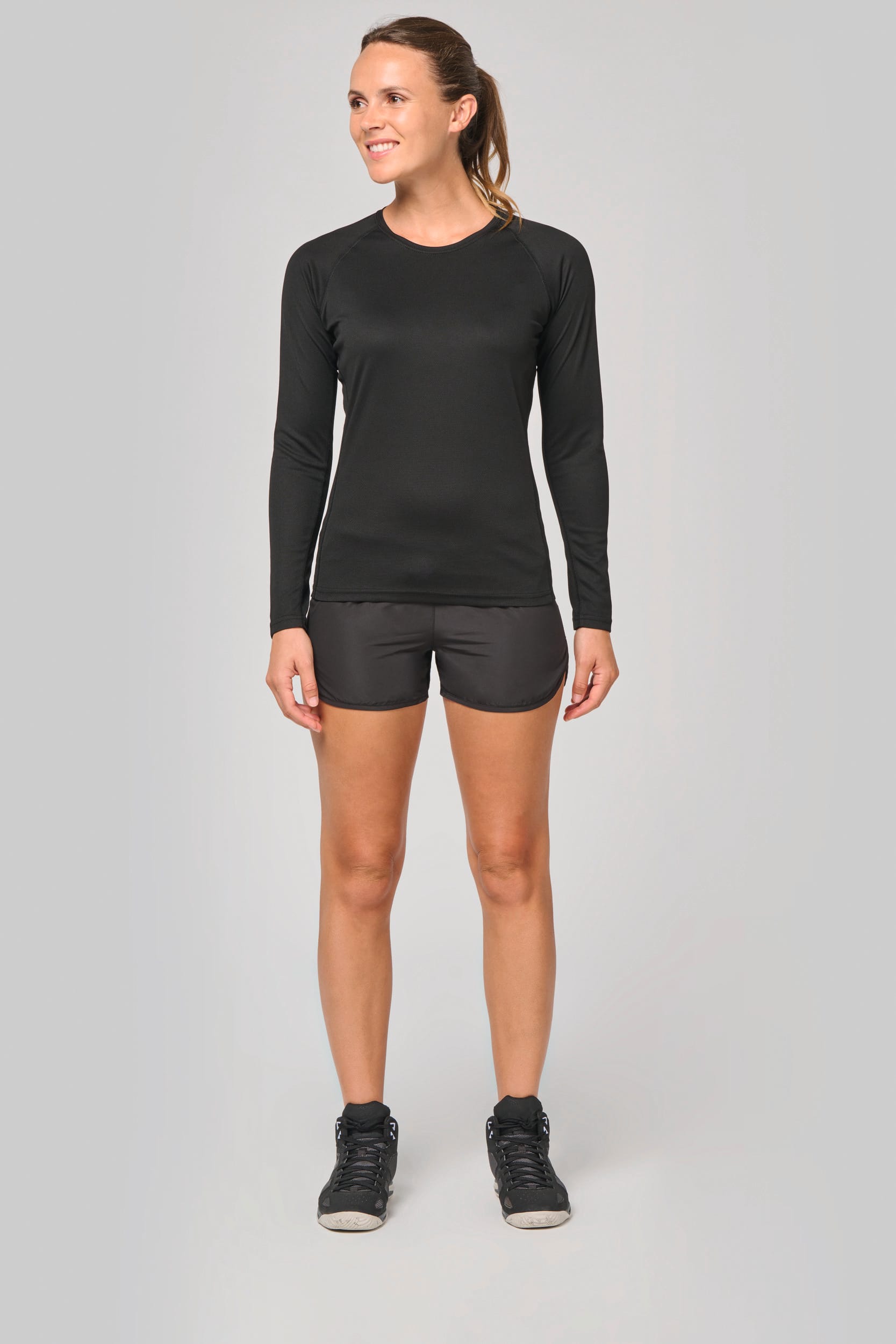 Damessportshirt Lange Mouwen