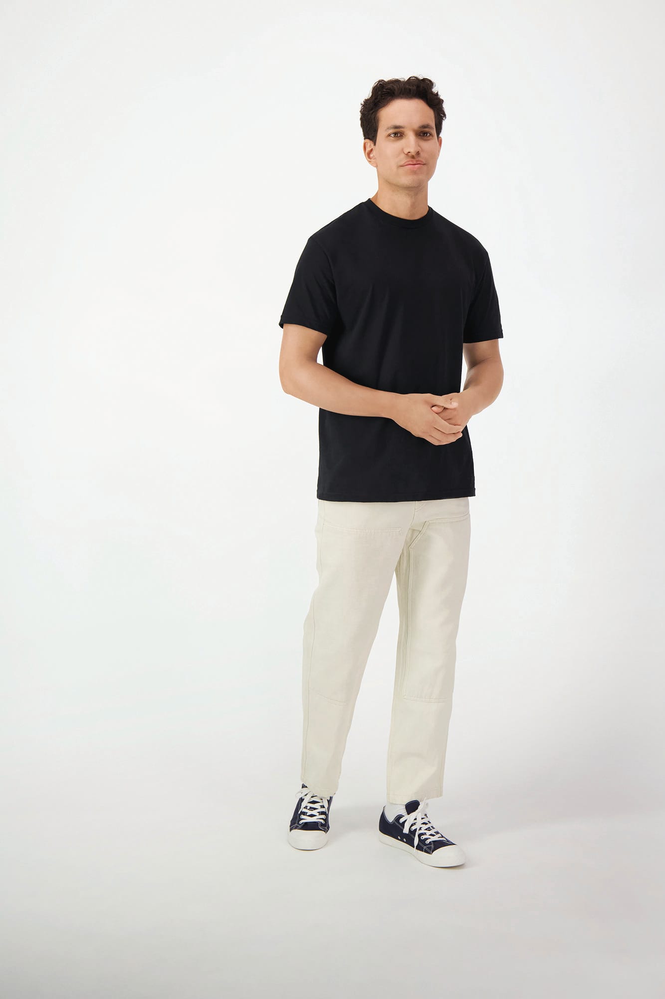 Licht katoenen T-shirt
