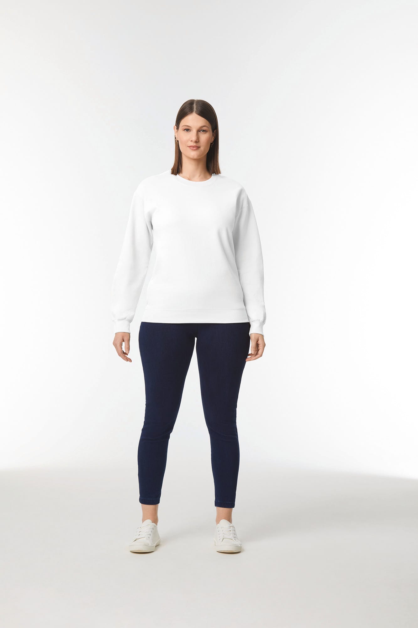Sweater ronde hals Midweight Softstyle